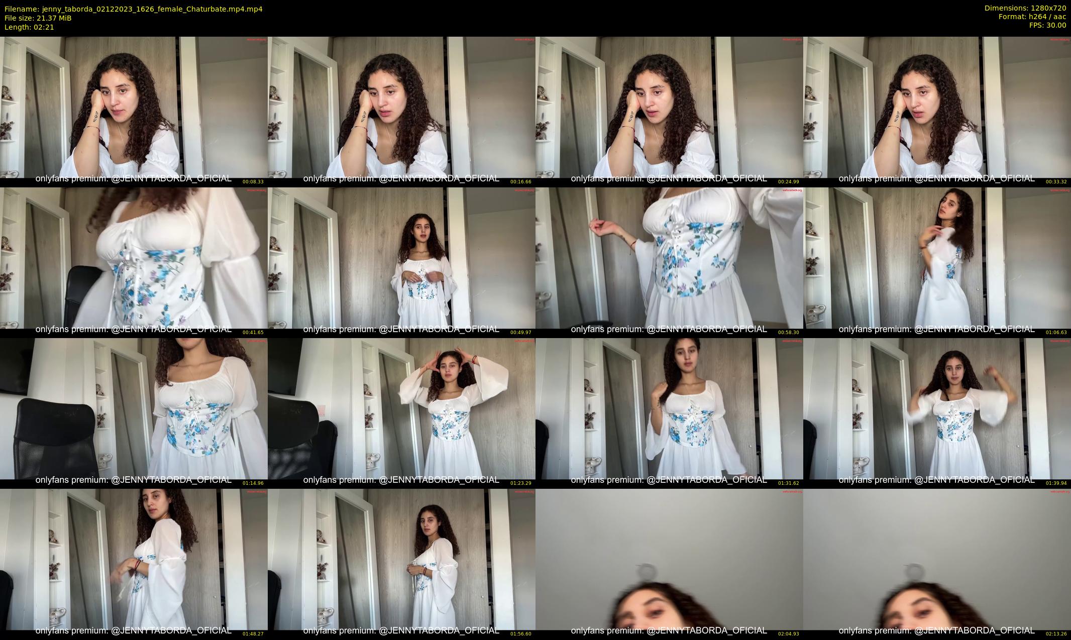 jenny_taborda — 3 minute Chaturbate female cam show recording, 720p, Dec 2, 2023
