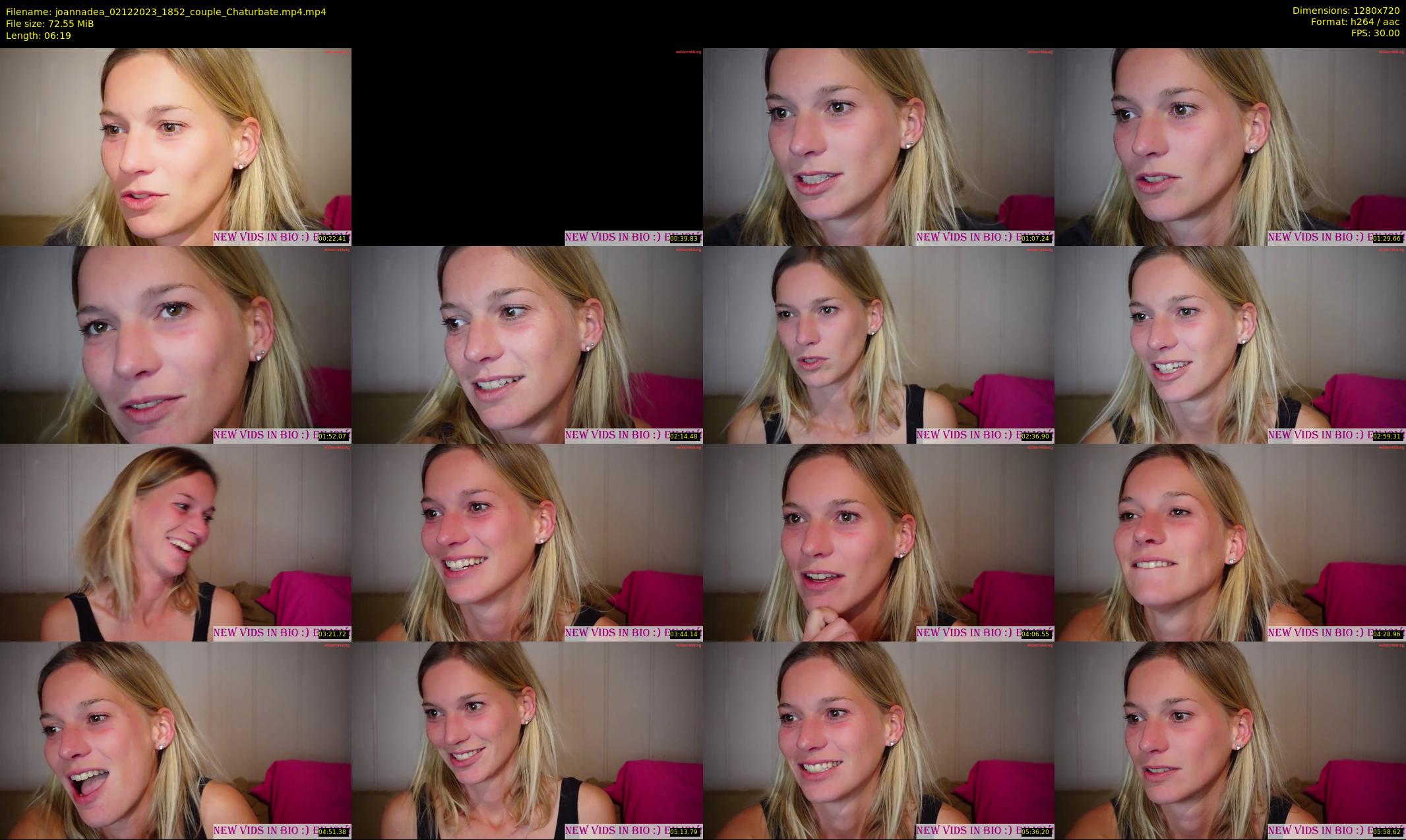 joannadea — 7 minute Chaturbate female cam show recording, 720p, Dec 2, 2023
