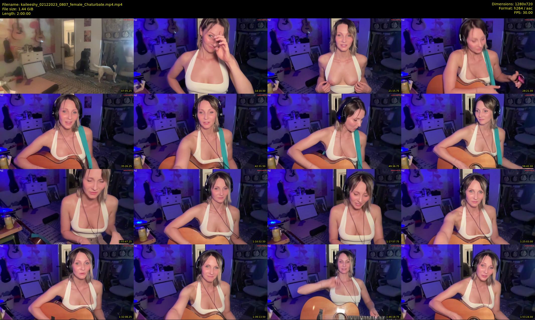 kaileeshy — 120 minute Chaturbate female cam show recording, 720p, Dec 2, 2023