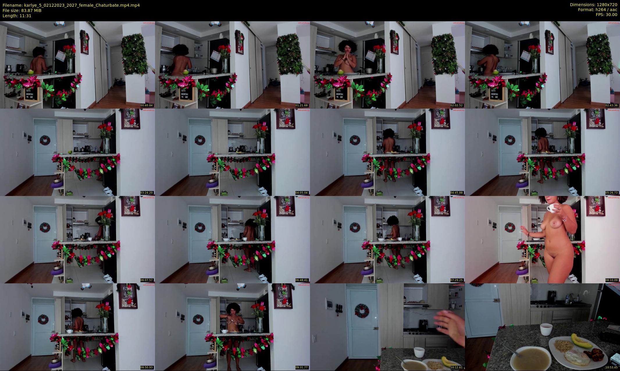 karlye_5 — 12 minute Chaturbate female cam show recording, 720p, Dec 2, 2023