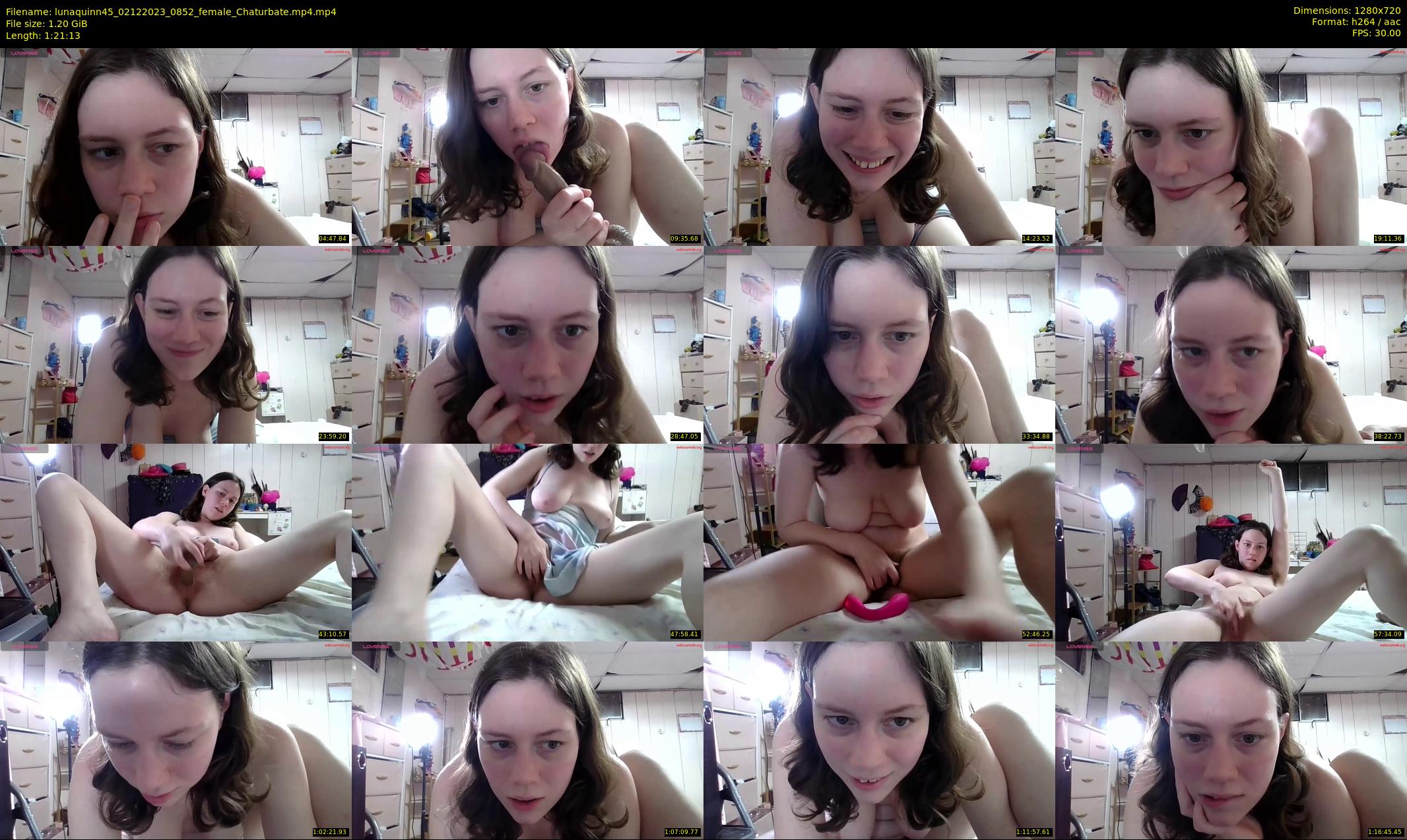 lunaquinn45 — 82 minute Chaturbate female cam show recording, 720p, Dec 2, 2023