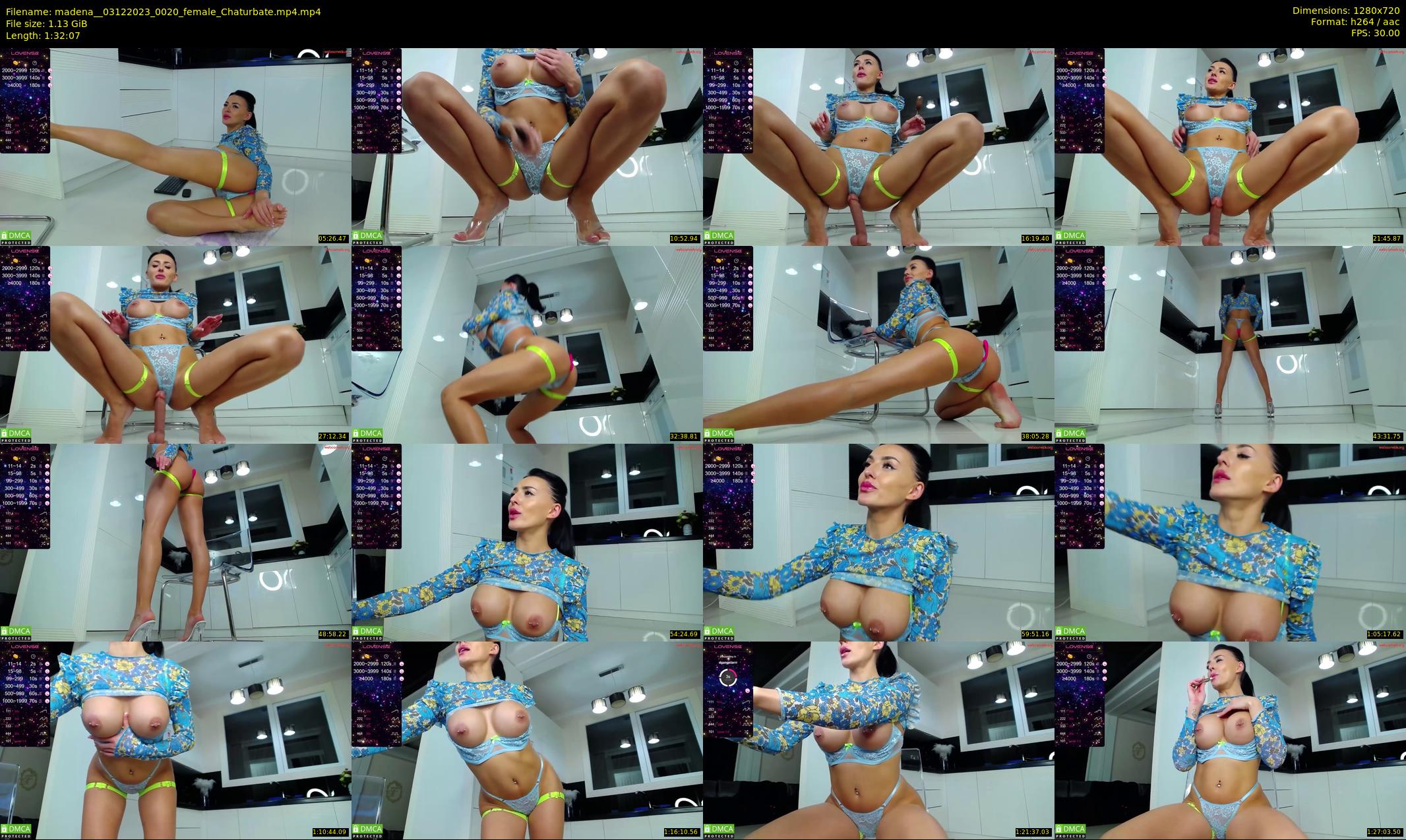 madena_ — 93 minute Chaturbate female cam show recording, 720p, Dec 3, 2023