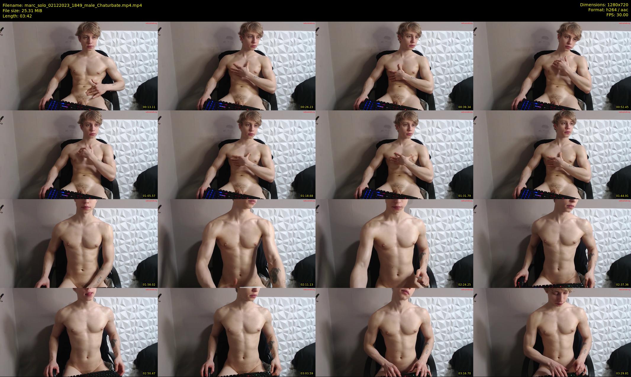 marc_solo — 4 minute Chaturbate male cam show recording, 720p, Dec 2, 2023