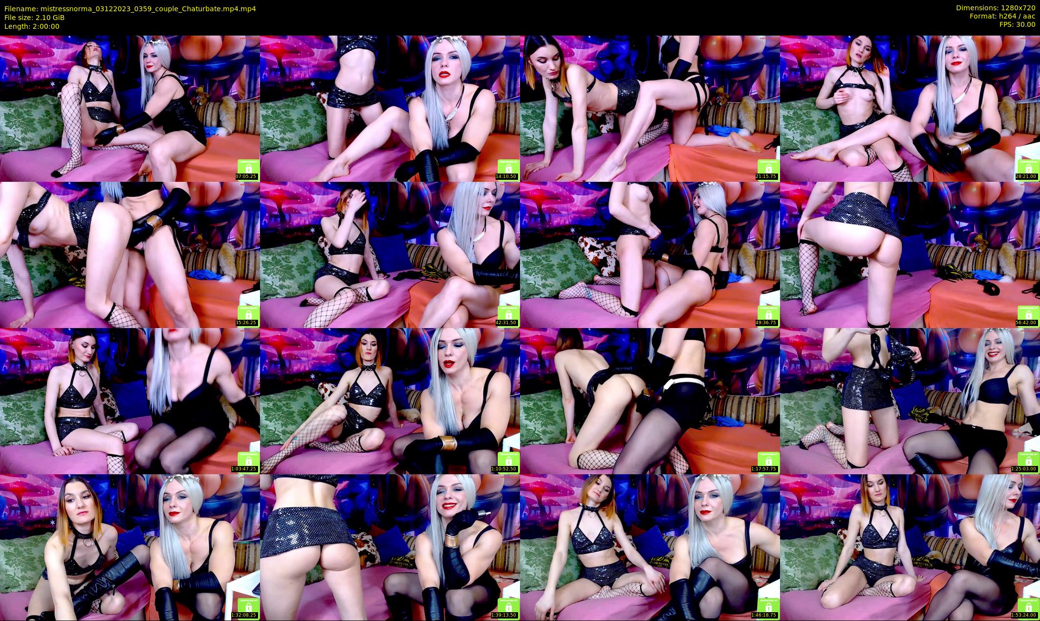 mistressnorma — 120 minute Chaturbate female cam show recording, 720p, Dec 3, 2023