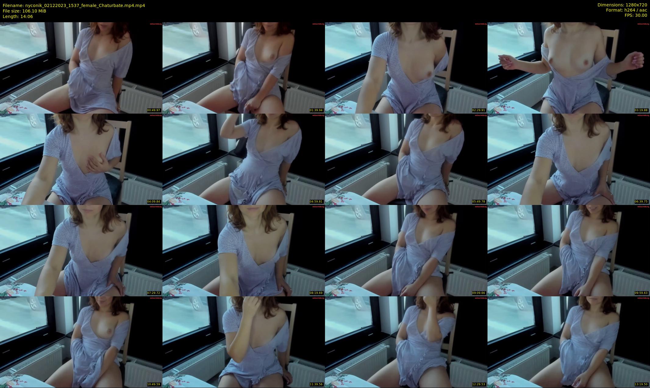 nyconik — 15 minute Chaturbate female cam show recording, 720p, Dec 2, 2023