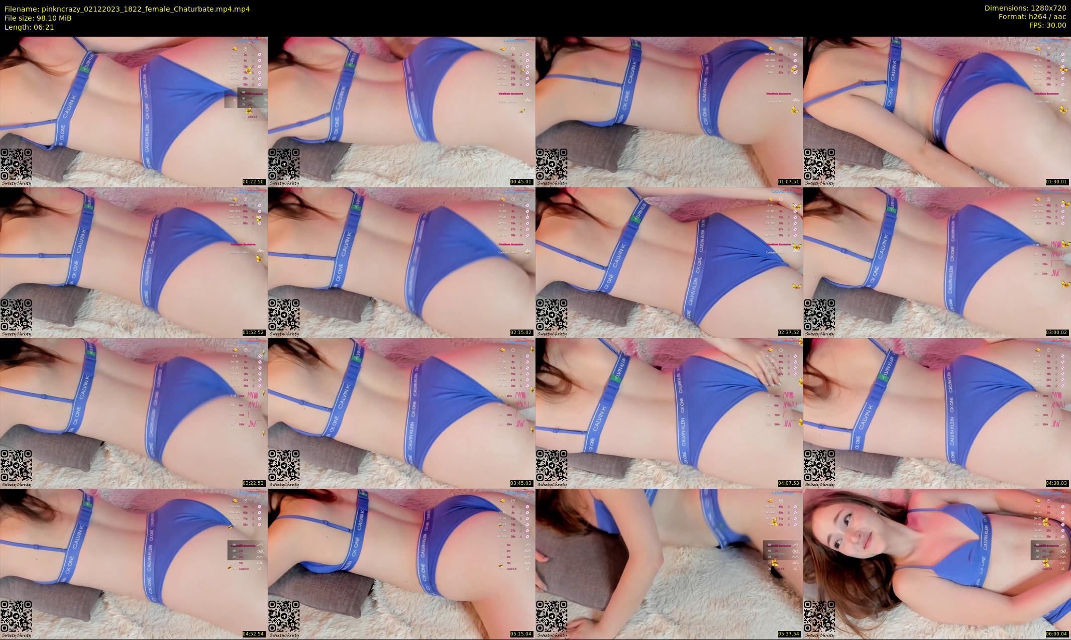 pinkncrazy — 7 minute Chaturbate female cam show recording, 720p, Dec 2, 2023