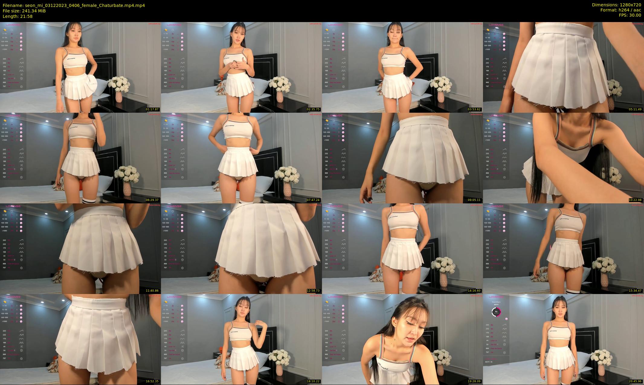 seon_mi — 22 minute Chaturbate female cam show recording, 720p, Dec 3, 2023