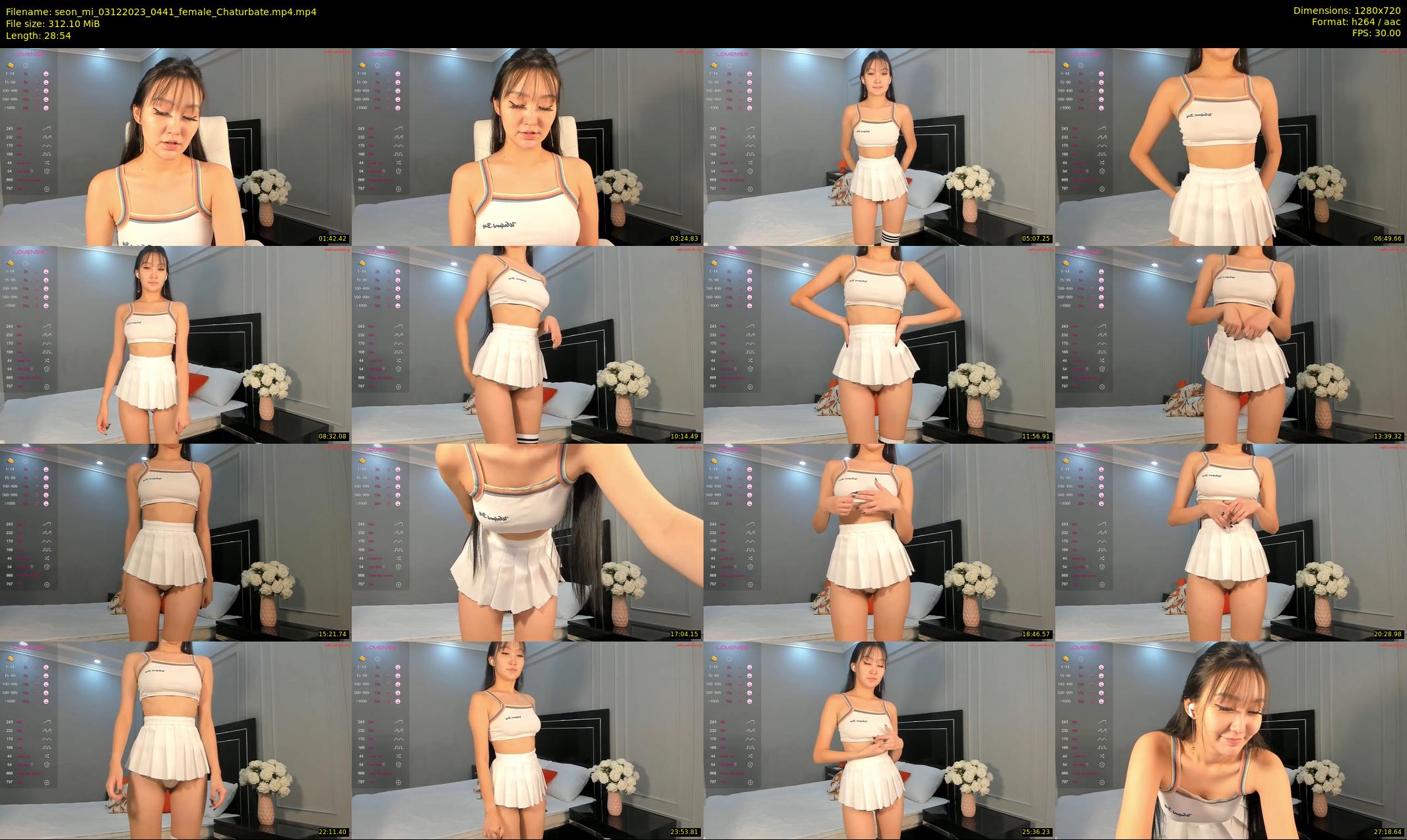 seon_mi — 29 minute Chaturbate female cam show recording, 720p, Dec 3, 2023