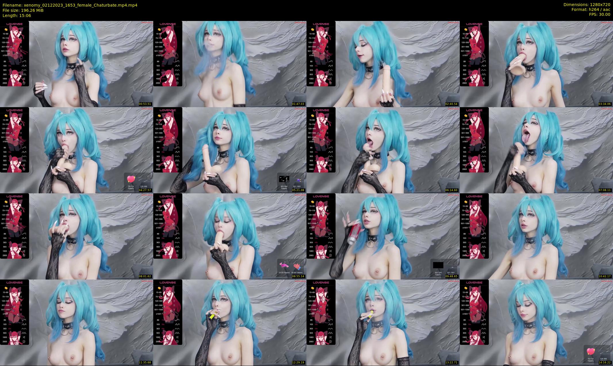 xenomy — 16 minute Chaturbate female cam show recording, 720p, Dec 2, 2023