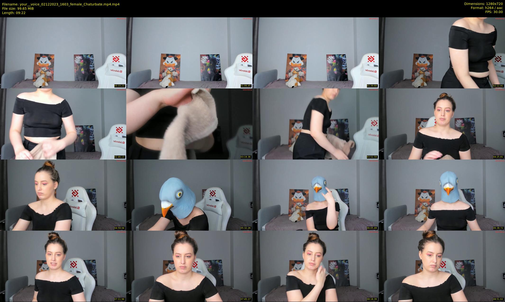 your__voice — 10 minute Chaturbate female cam show recording, 720p, Dec 2, 2023