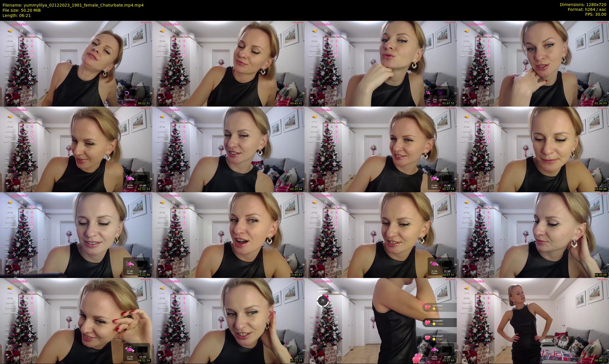 yummylilya — 7 minute Chaturbate female cam show recording, 720p, Dec 2, 2023