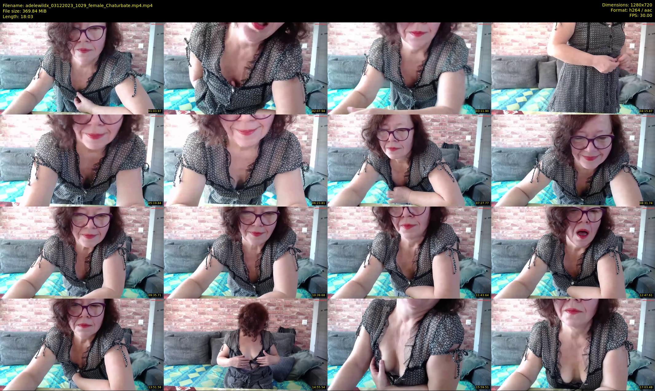 adelewildx — 19 minute Chaturbate female cam show recording, 720p, Dec 3, 2023