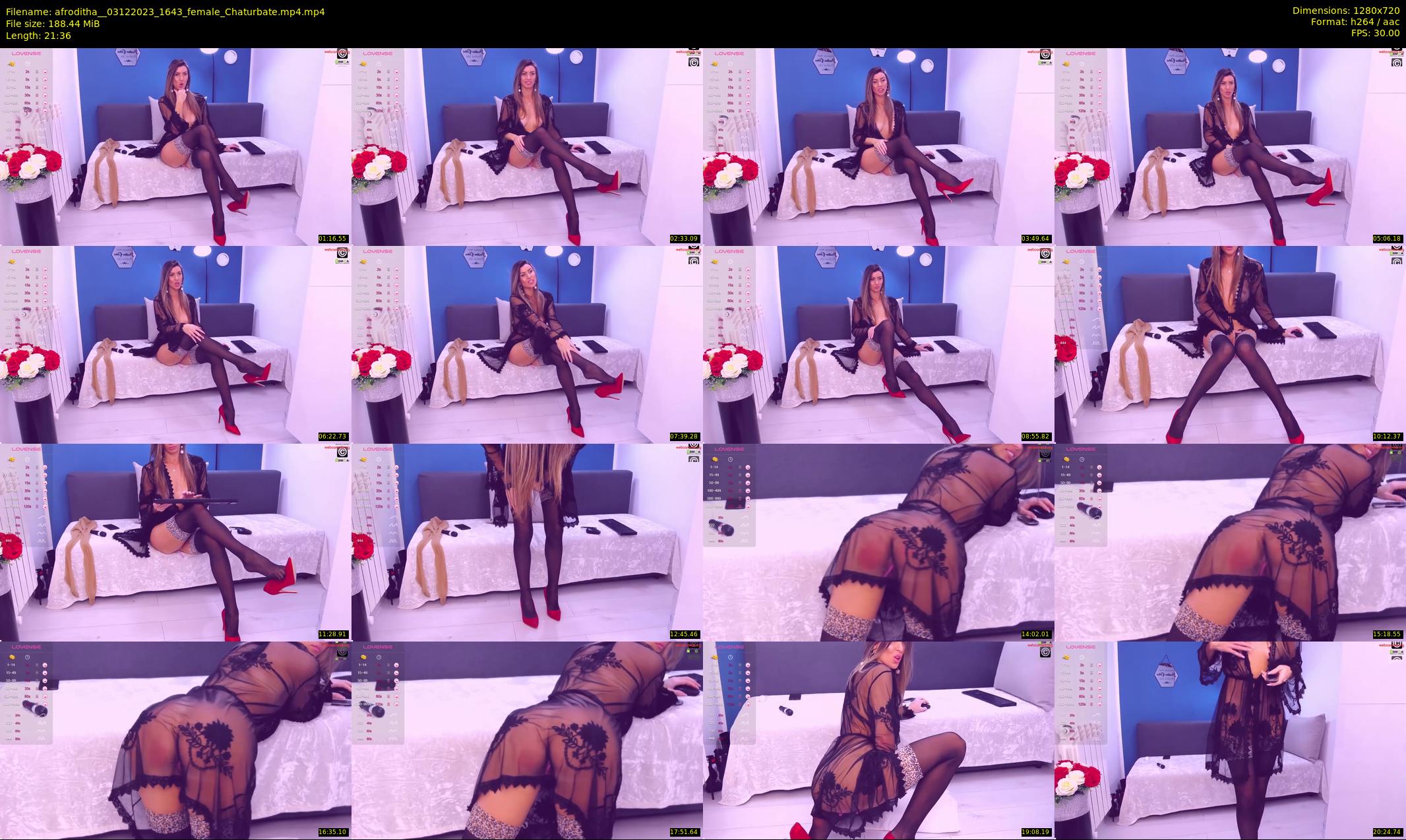 afroditha_ — 22 minute Chaturbate female cam show recording, 720p, Dec 3, 2023