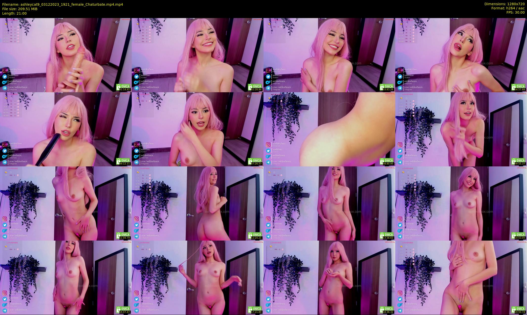 ashleycat9 — 21 minute Chaturbate female cam show recording, 720p, Dec 3, 2023