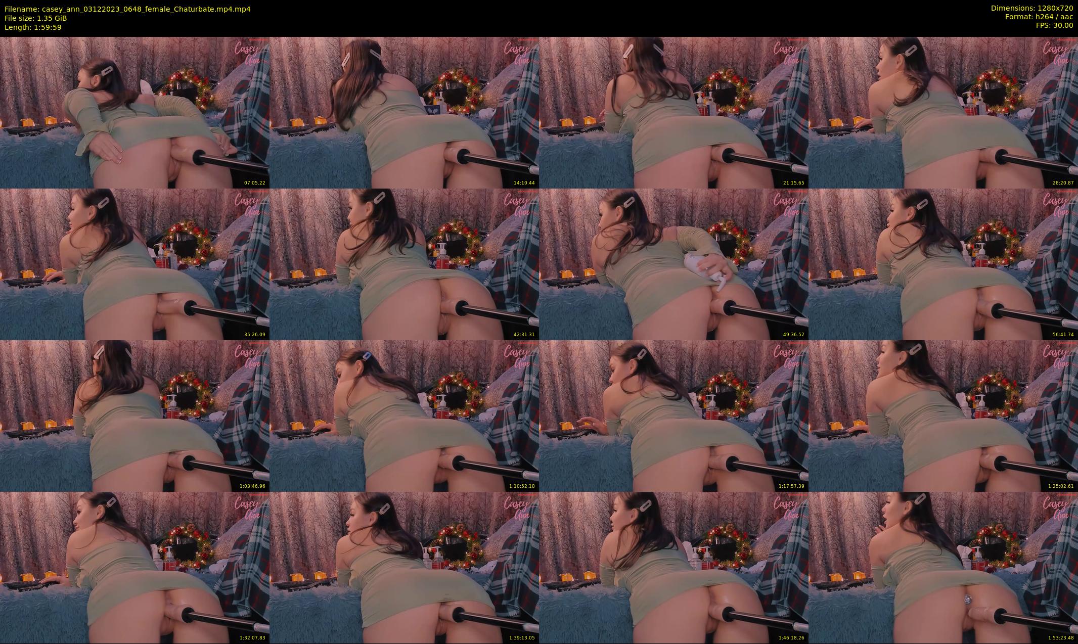 casey_ann — 120 minute Chaturbate female cam show recording, 720p, Dec 3, 2023