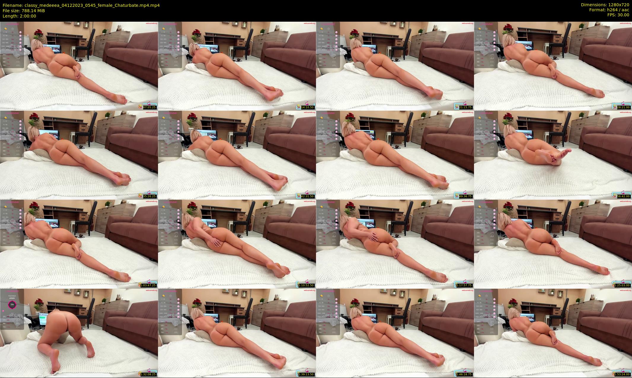 classy_medeeea — 120 minute Chaturbate female cam show recording, 720p, Dec 4, 2023