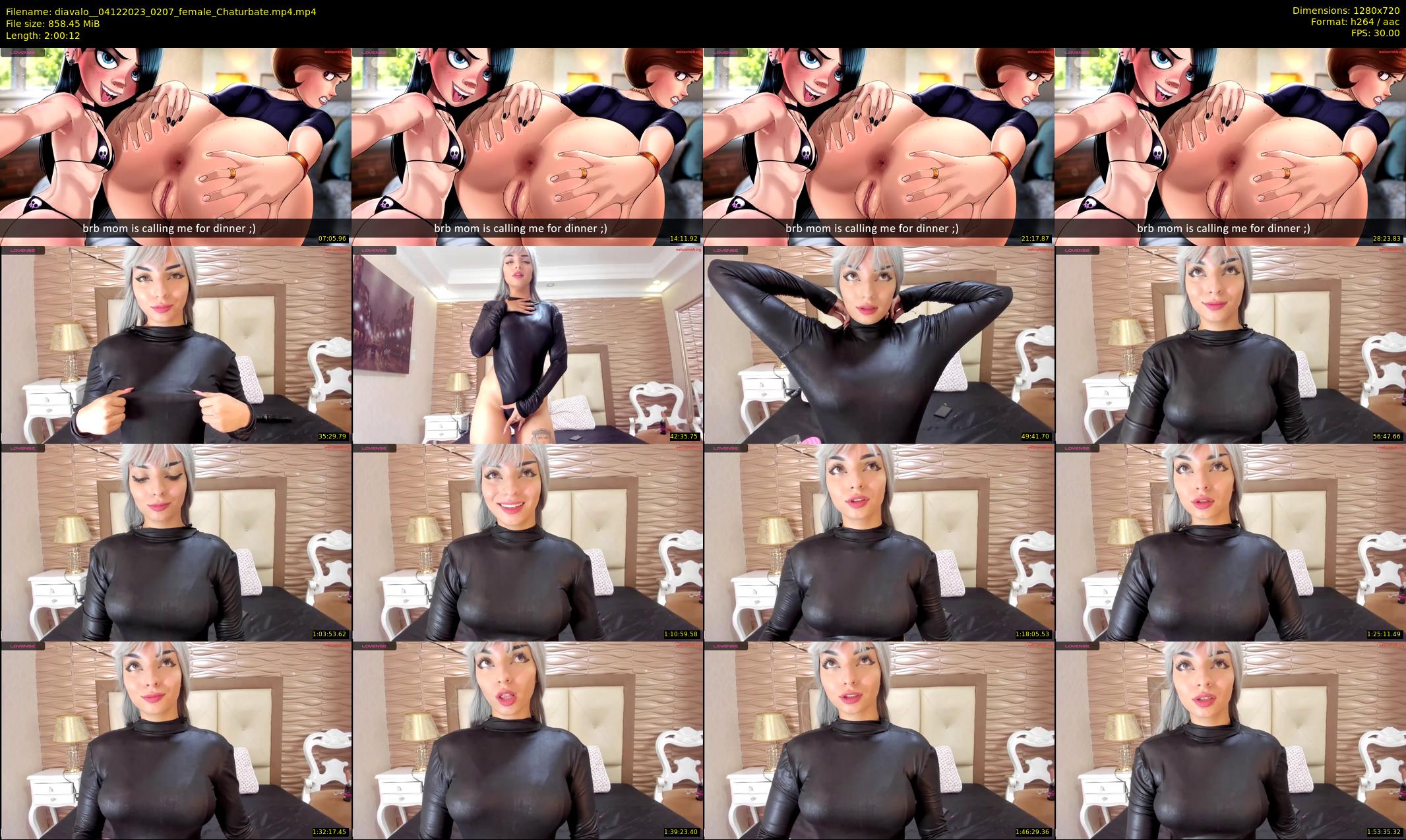diavalo_ — 121 minute Chaturbate female cam show recording, 720p, Dec 4, 2023
