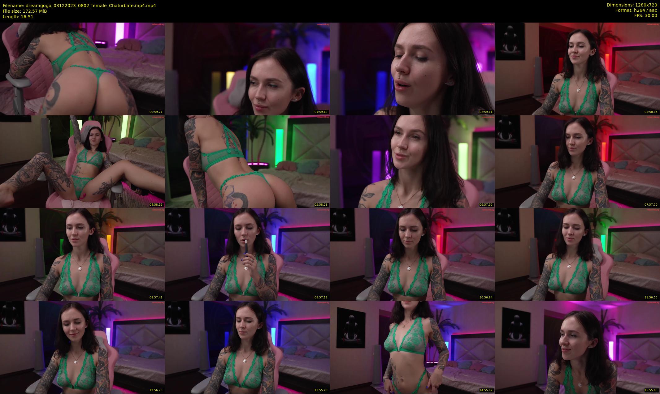 dreamgogo — 17 minute Chaturbate female cam show recording, 720p, Dec 3, 2023
