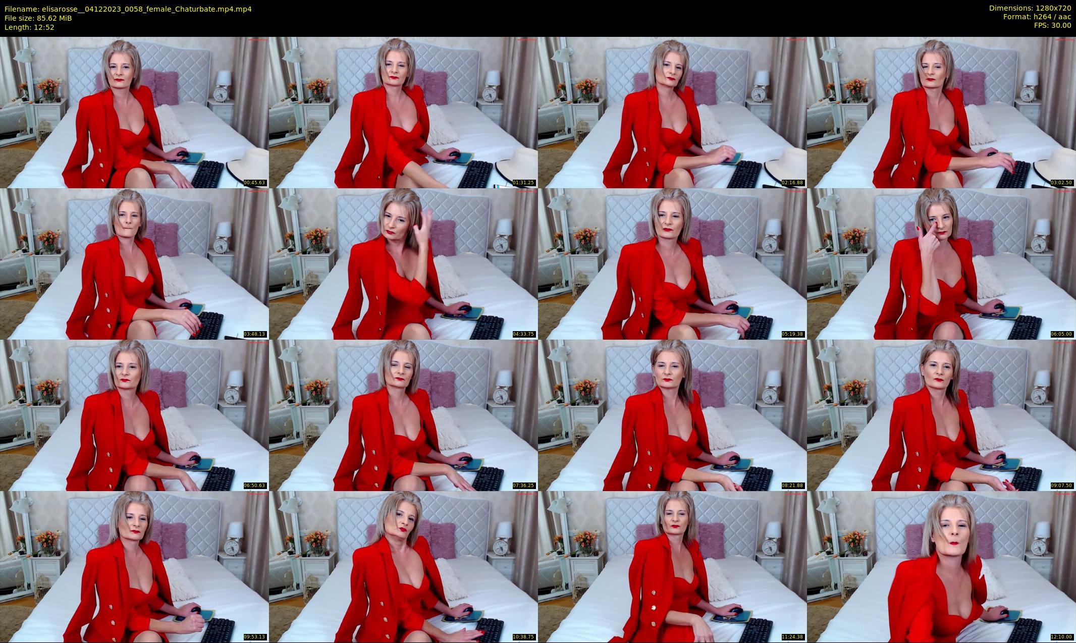 elisarosse_ — 13 minute Chaturbate female cam show recording, 720p, Dec 4, 2023