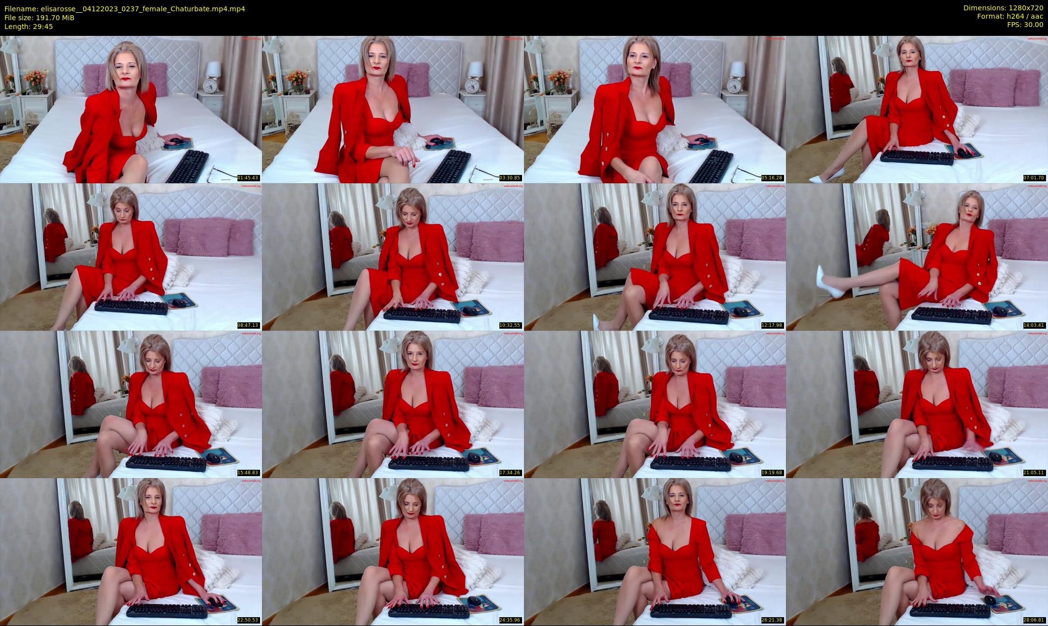 elisarosse_ — 30 minute Chaturbate female cam show recording, 720p, Dec 4, 2023