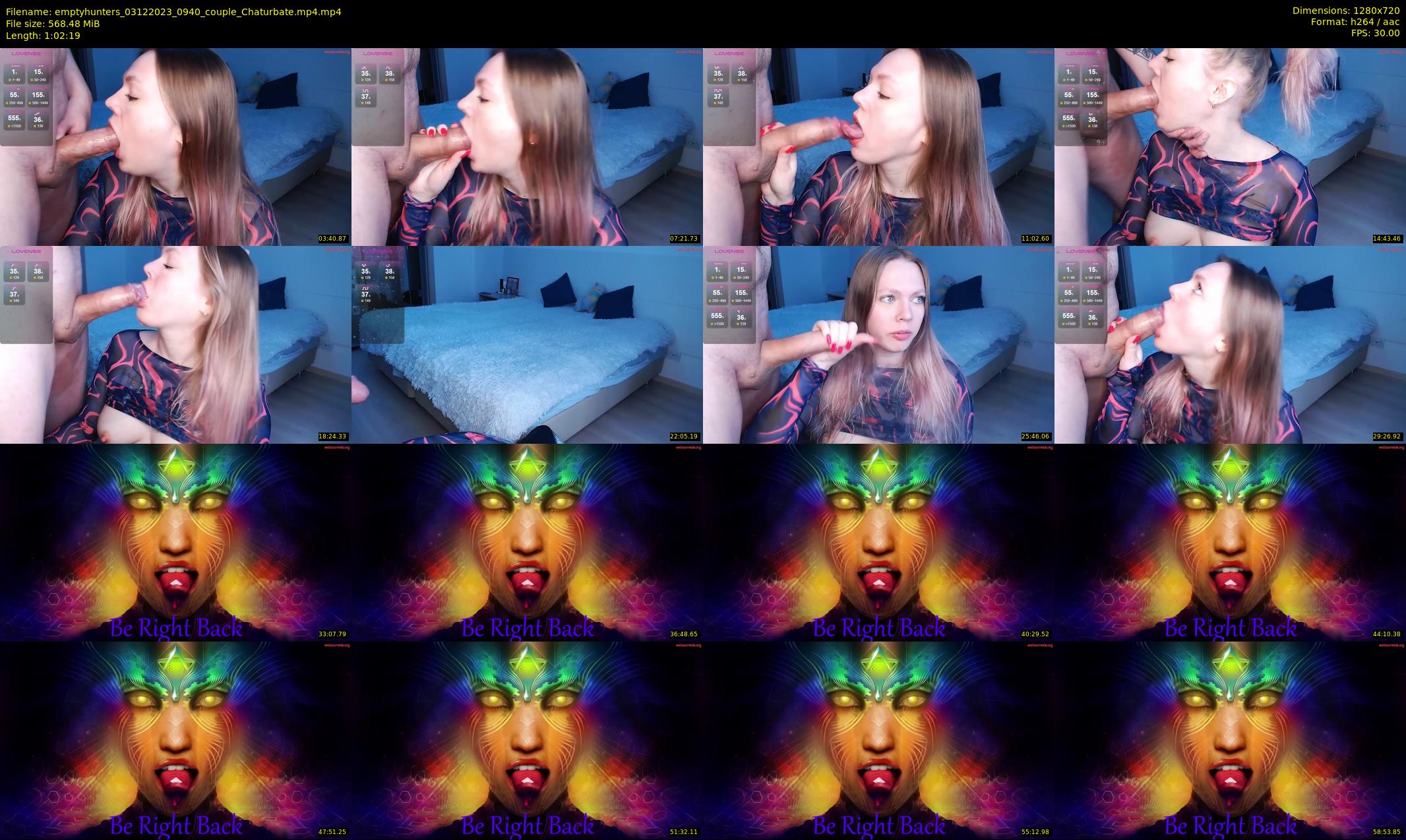 emptyhunters — 63 minute Chaturbate couple cam show recording, 720p, Dec 3, 2023