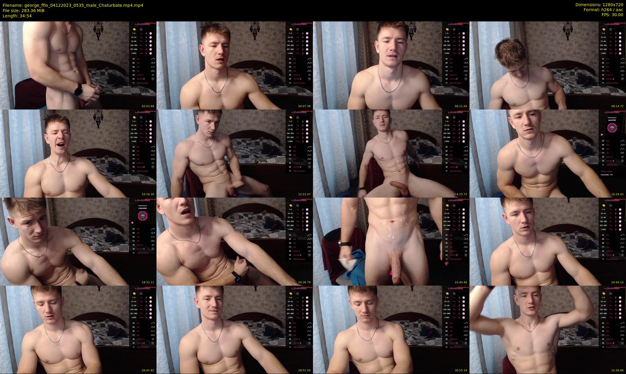 george_fflo — 35 minute Chaturbate male cam show recording, 720p, Dec 4, 2023