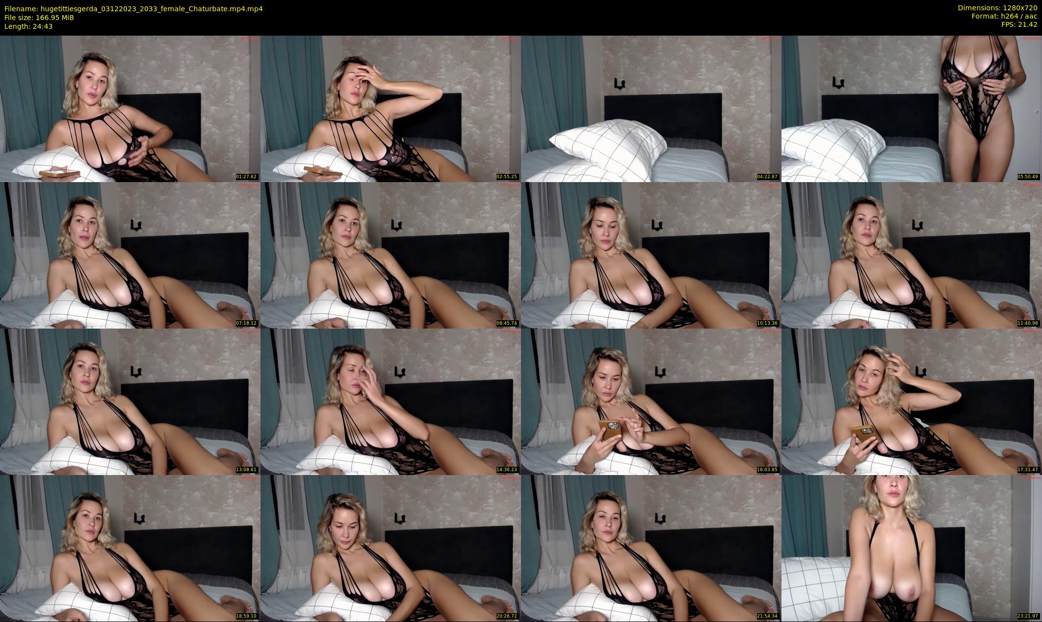 hugetittiesgerda — 25 minute Chaturbate female cam show recording, 720p, Dec 3, 2023