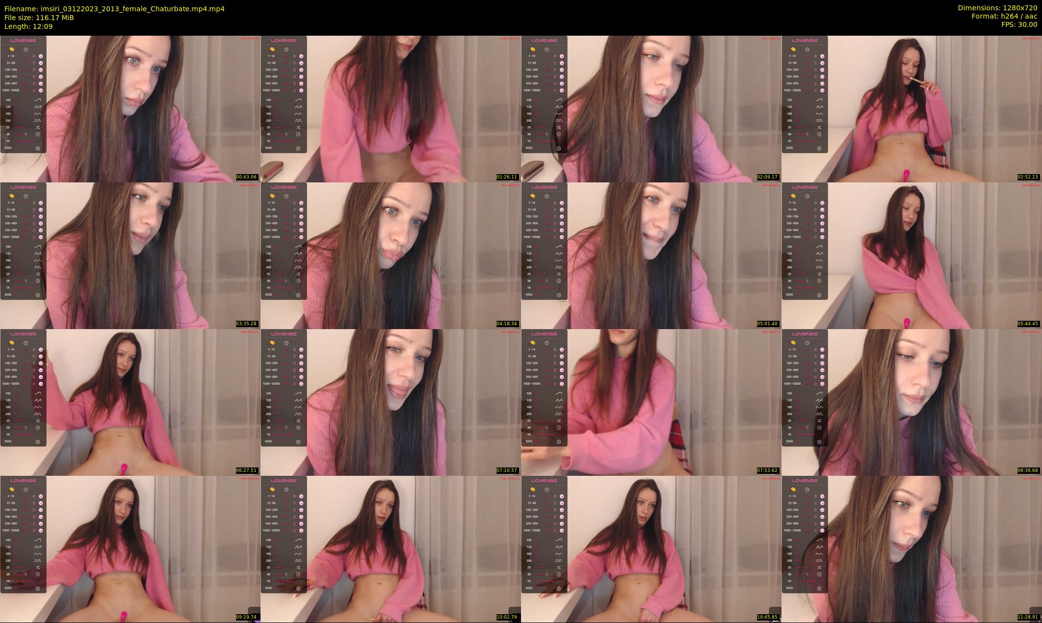 imsiri — 13 minute Chaturbate female cam show recording, 720p, Dec 3, 2023