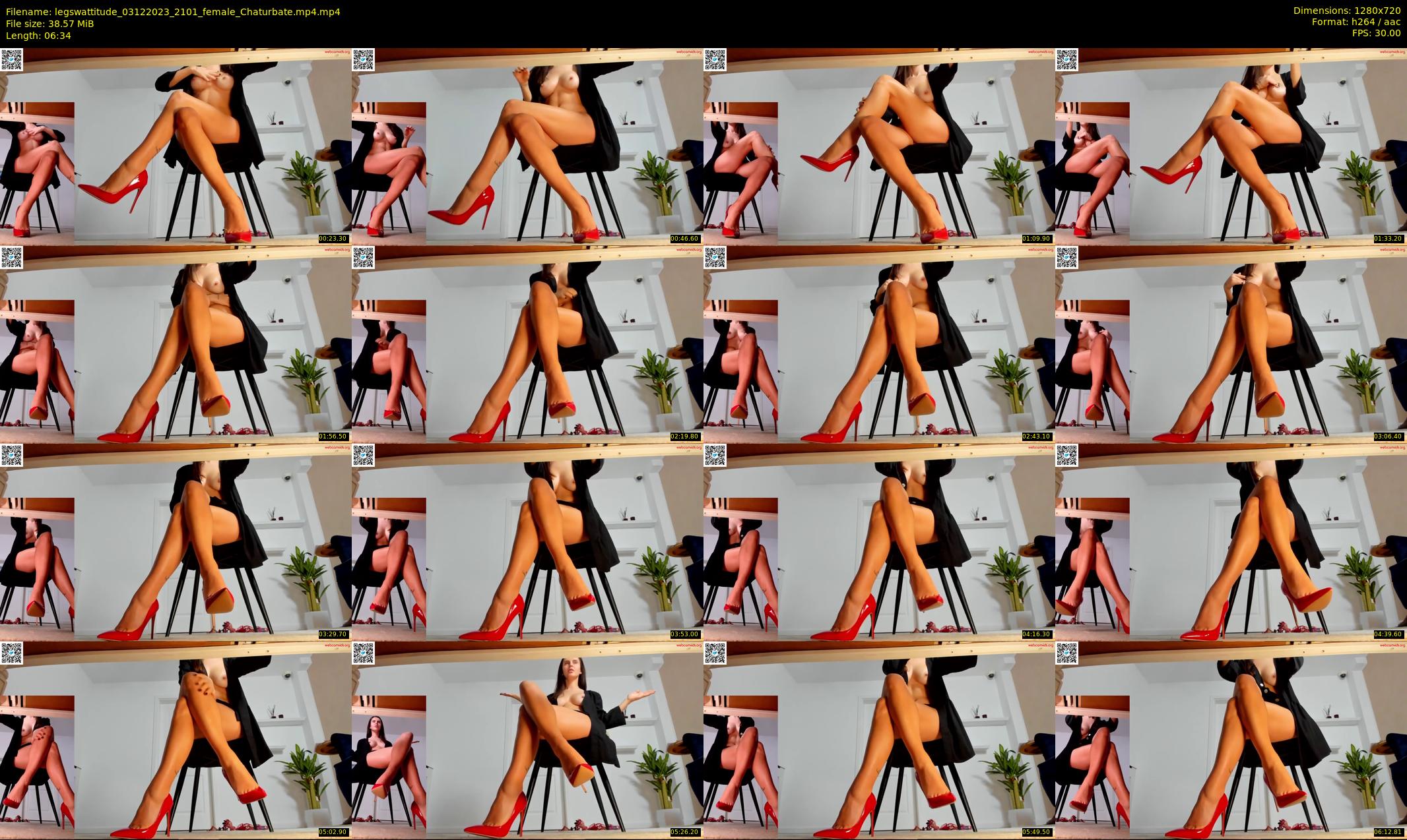 legswattitude — 7 minute Chaturbate female cam show recording, 720p, Dec 3, 2023