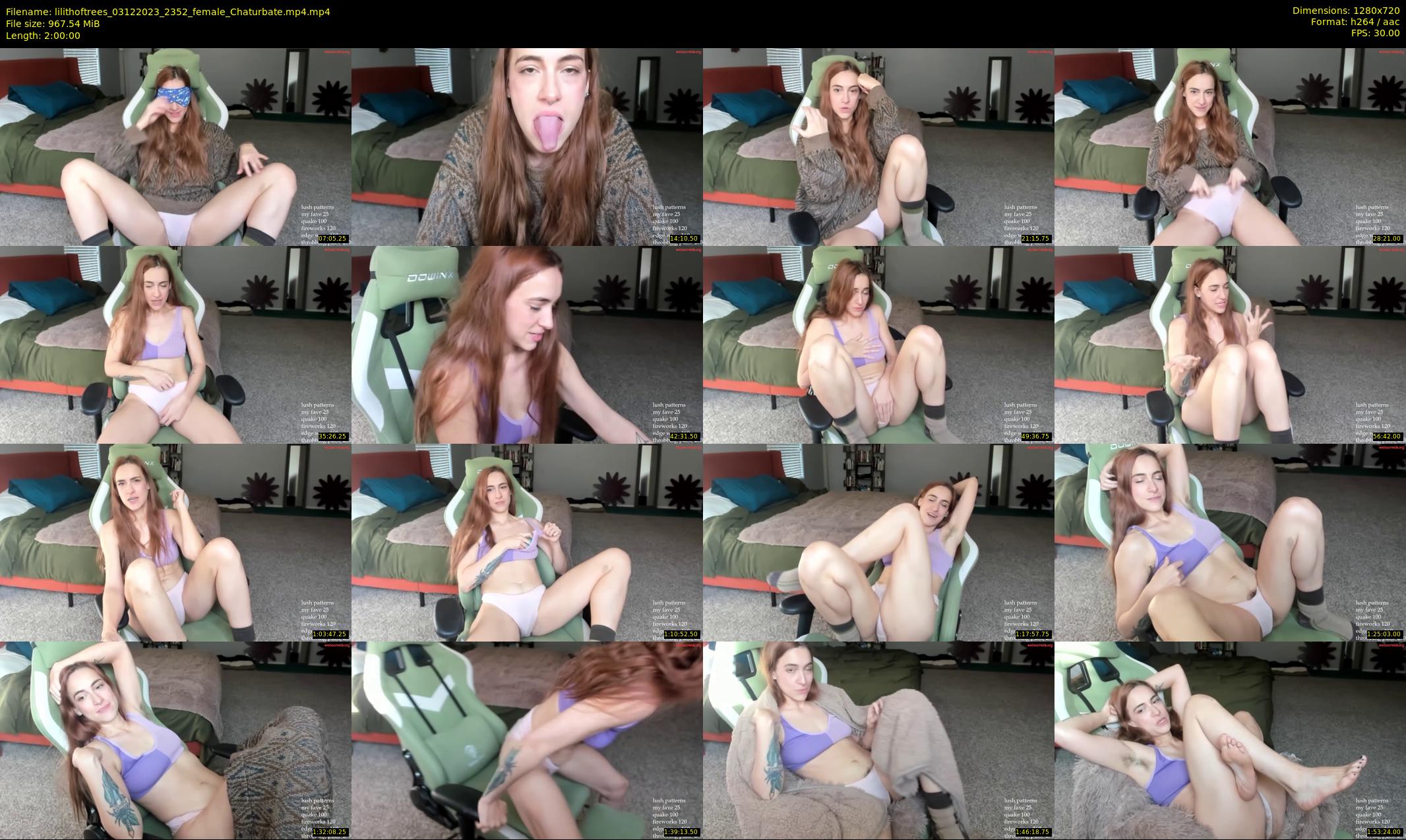 lilithoftrees — 120 minute Chaturbate female cam show recording, 720p, Dec 3, 2023