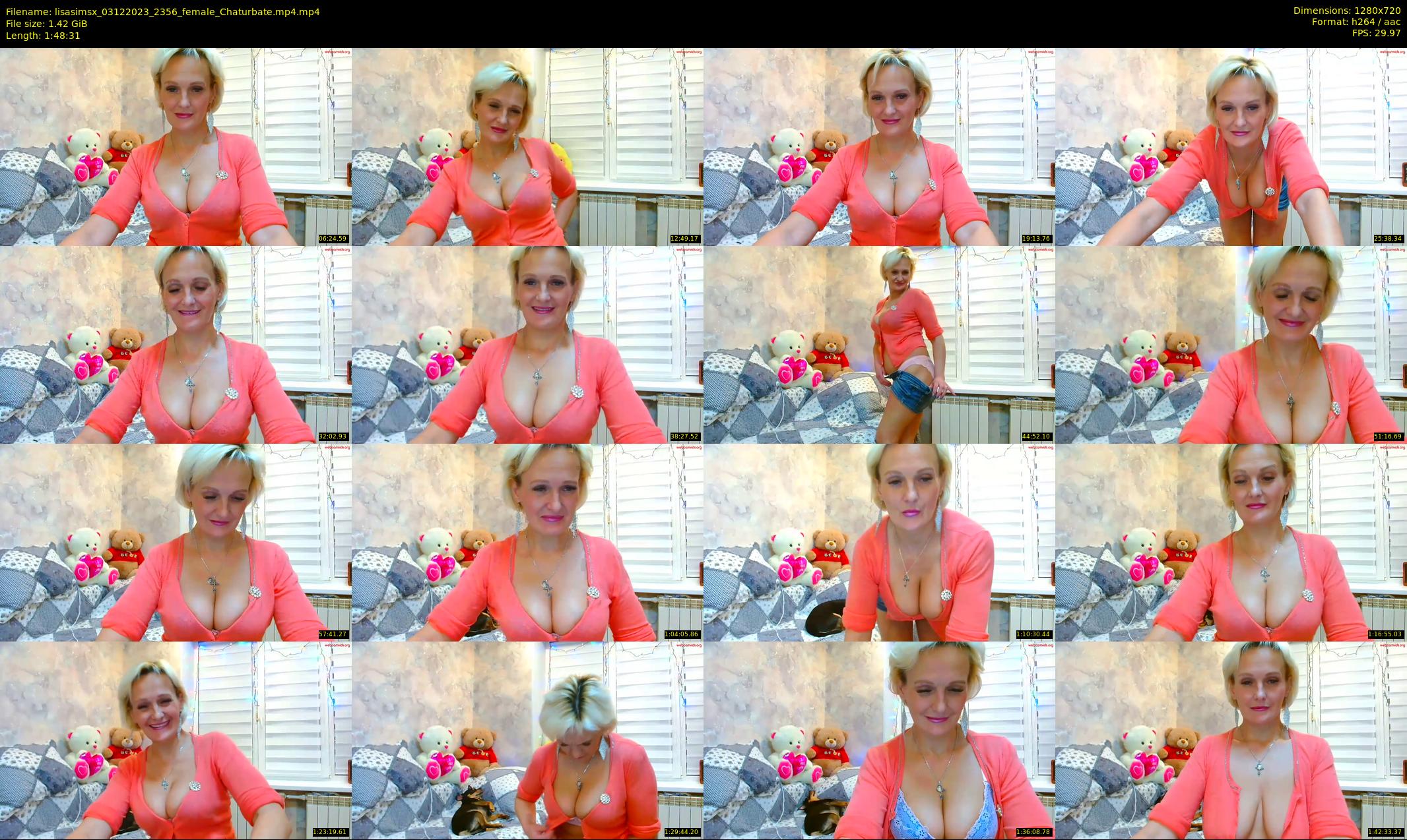 lisasimsx — 109 minute Chaturbate female cam show recording, 720p, Dec 3, 2023