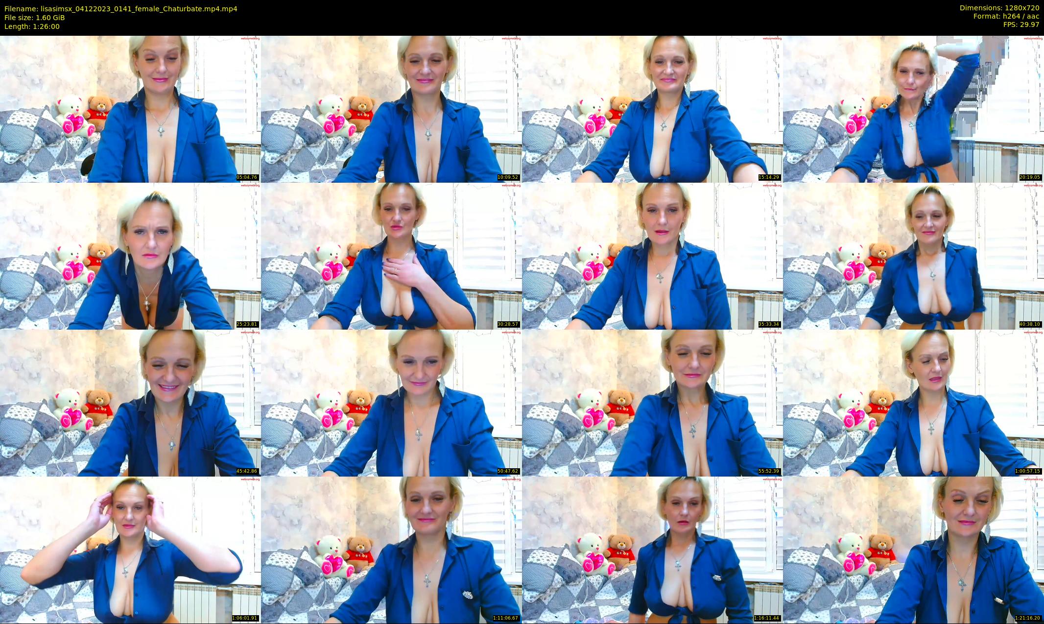 lisasimsx — 86 minute Chaturbate female cam show recording, 720p, Dec 4, 2023