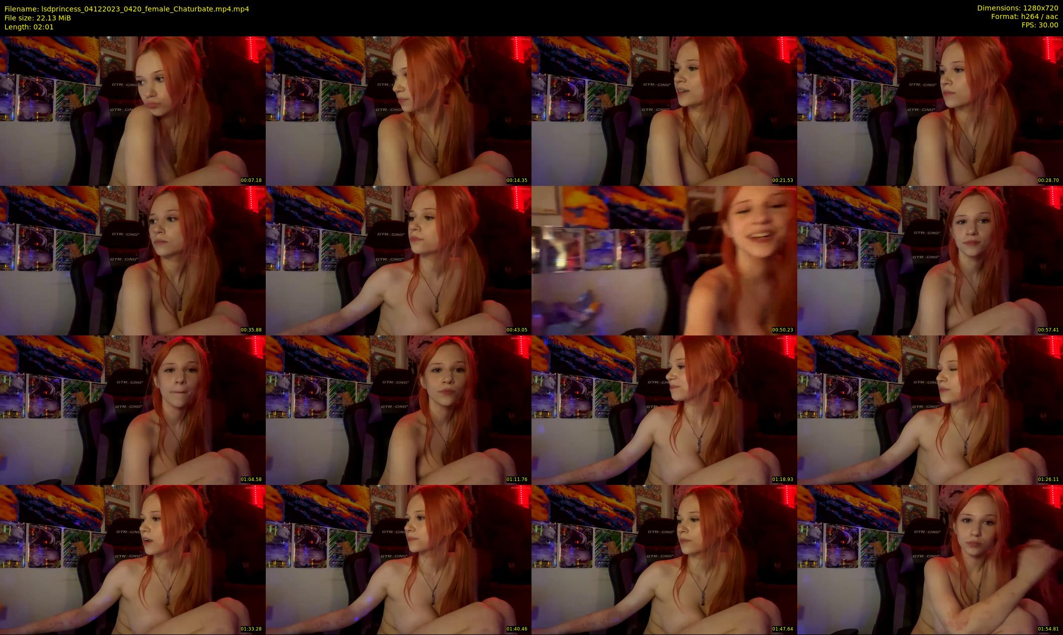 lsdprincess — 3 minute Chaturbate female cam show recording, 720p, Dec 4, 2023