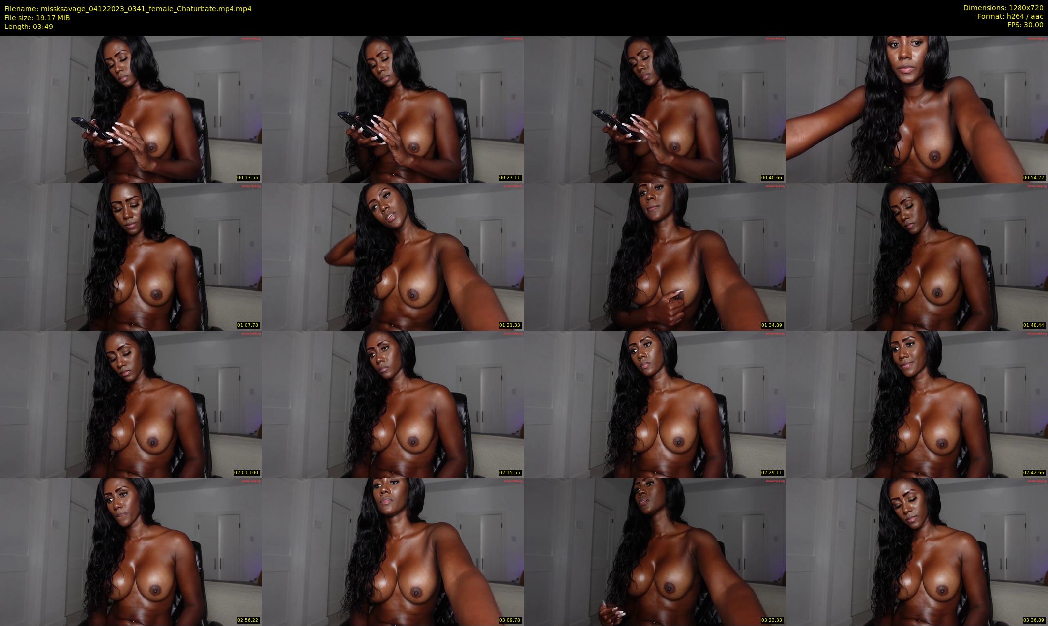 missksavage — 4 minute Chaturbate female cam show recording, 720p, Dec 4, 2023