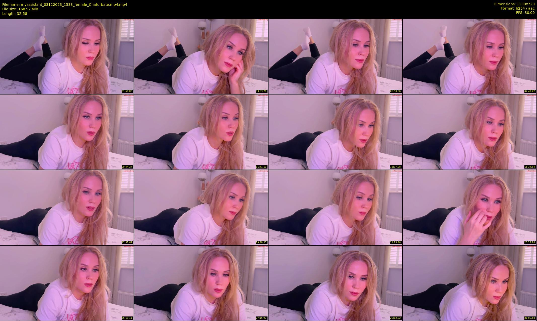 myassistant — 33 minute Chaturbate female cam show recording, 720p, Dec 3, 2023