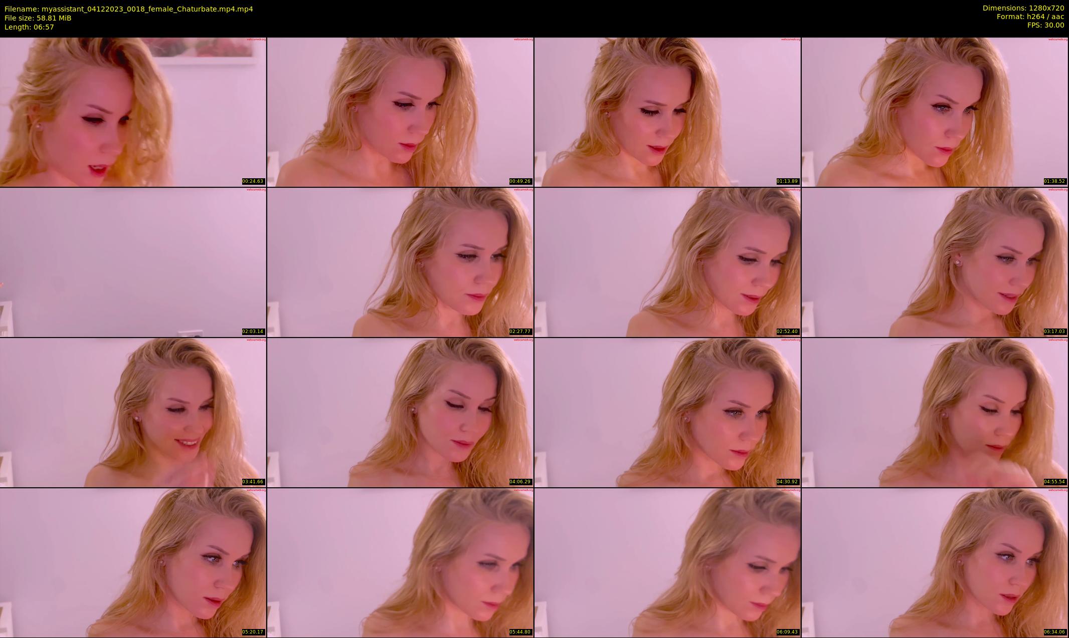 myassistant — 7 minute Chaturbate female cam show recording, 720p, Dec 4, 2023
