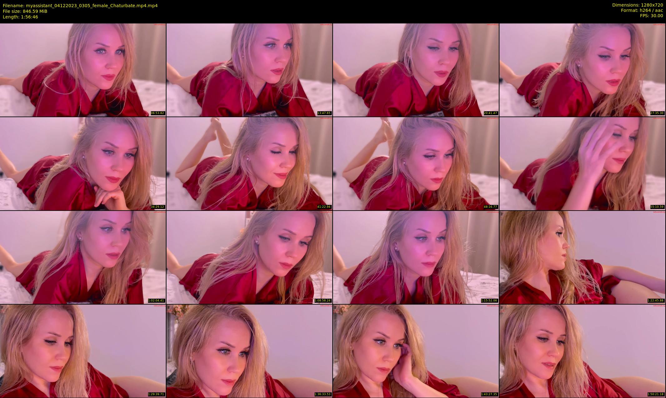 myassistant — 117 minute Chaturbate female cam show recording, 720p, Dec 4, 2023