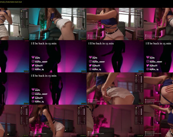 myliss — 84 minute Chaturbate female cam show recording, 720p, Dec 3, 2023