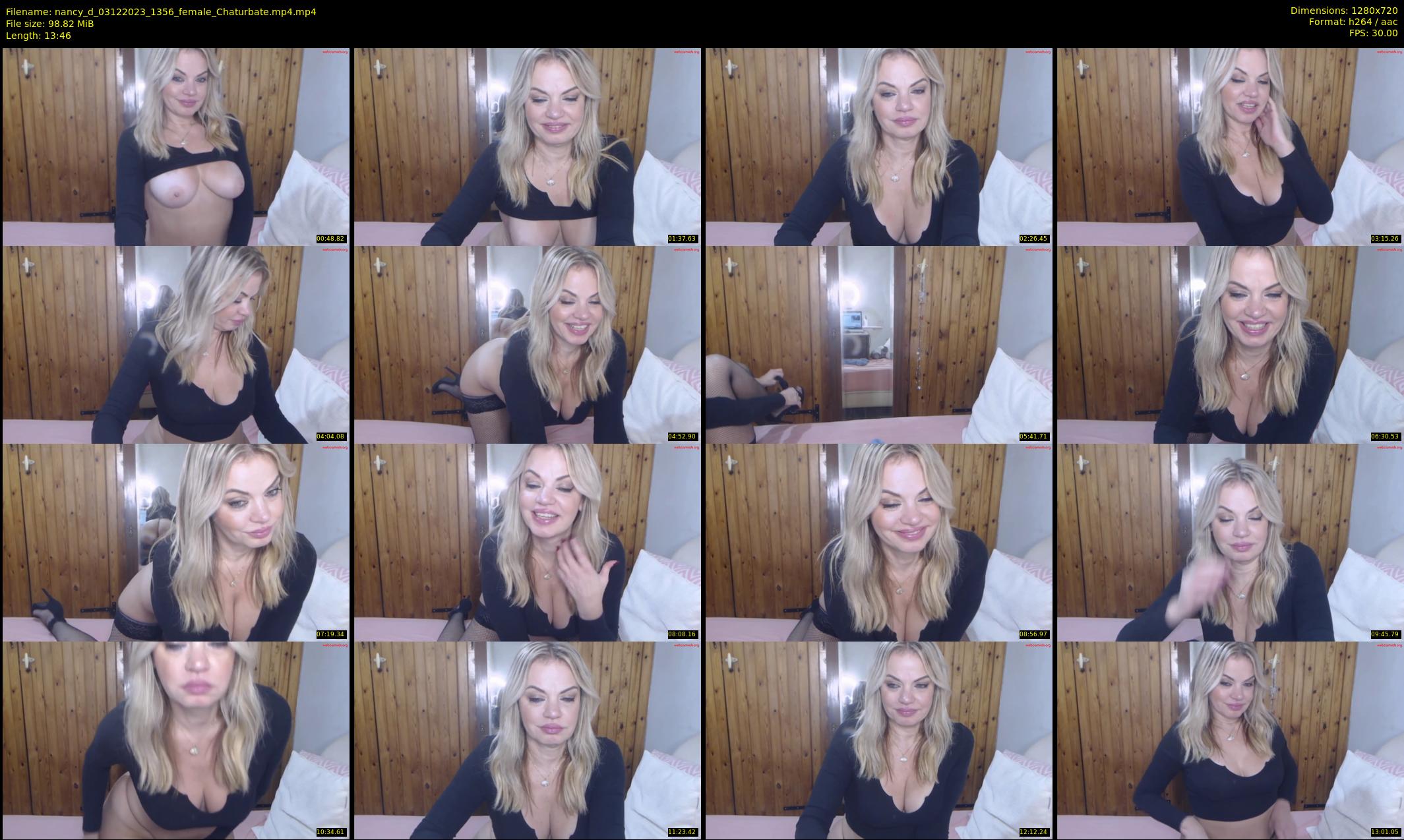 nancy_d — 14 minute Chaturbate female cam show recording, 720p, Dec 3, 2023