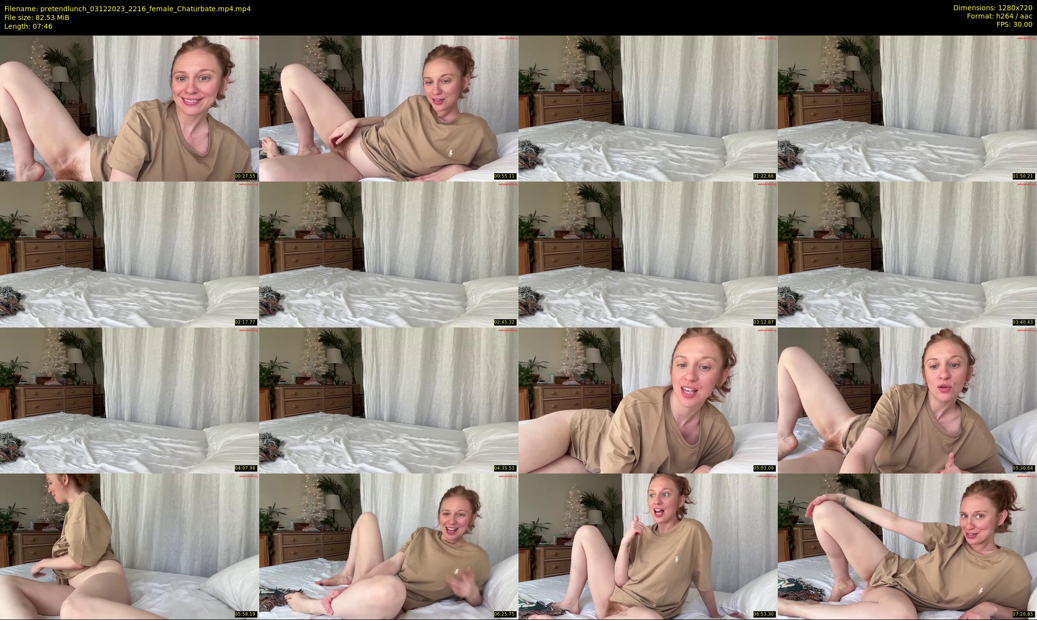 pretendlunch — 8 minute Chaturbate couple cam show recording, 720p, Dec 3, 2023