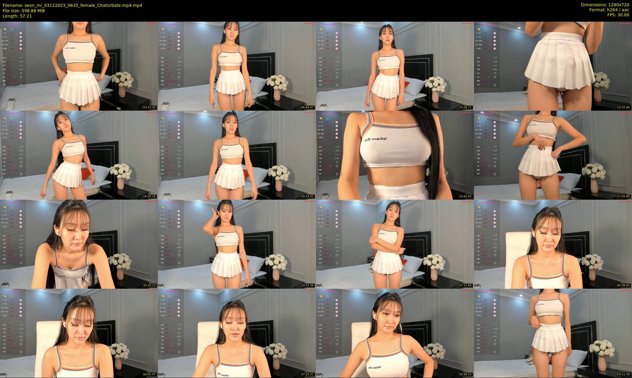 seon_mi — 58 minute Chaturbate female cam show recording, 720p, Dec 3, 2023