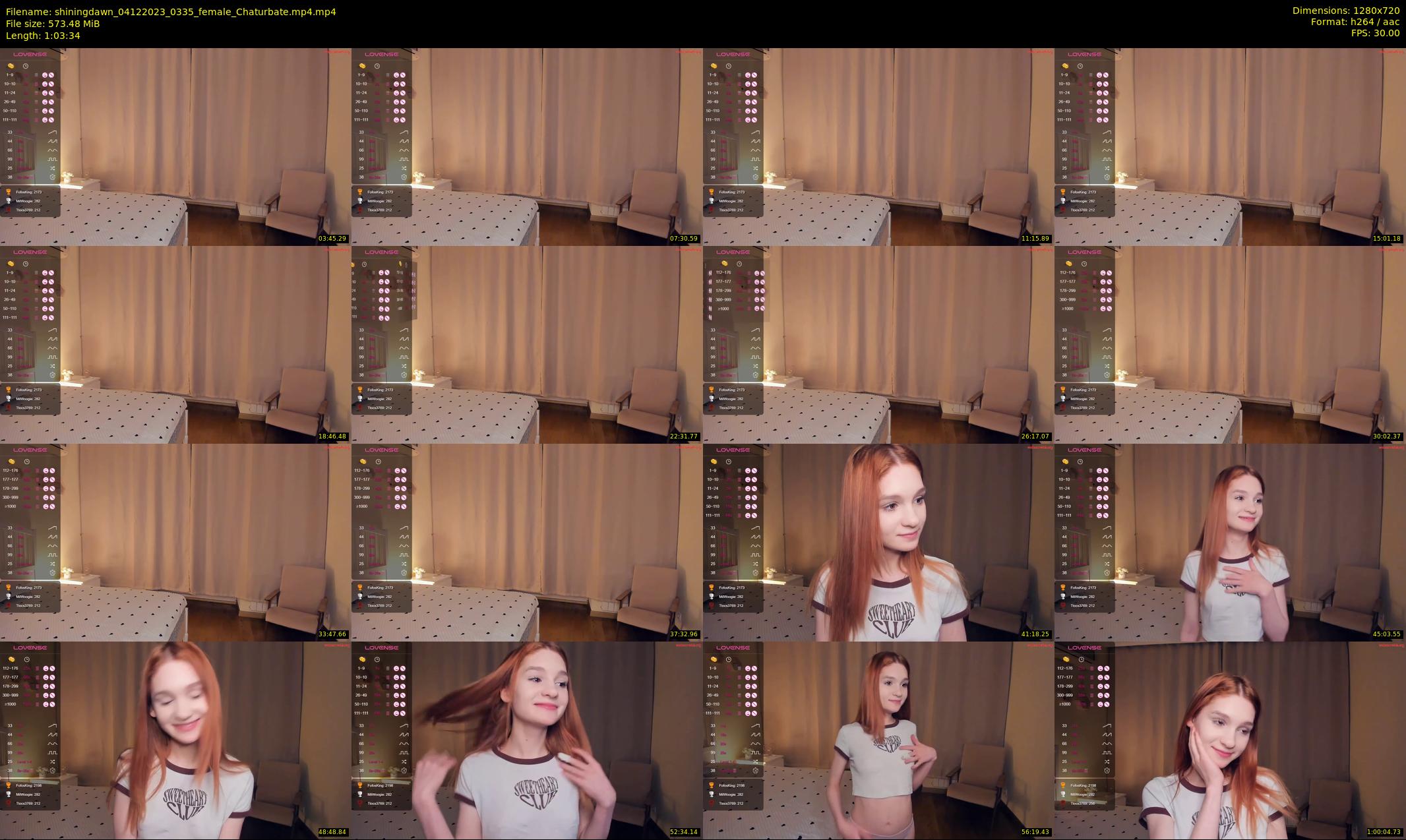 shiningdawn — 64 minute Chaturbate female cam show recording, 720p, Dec 4, 2023
