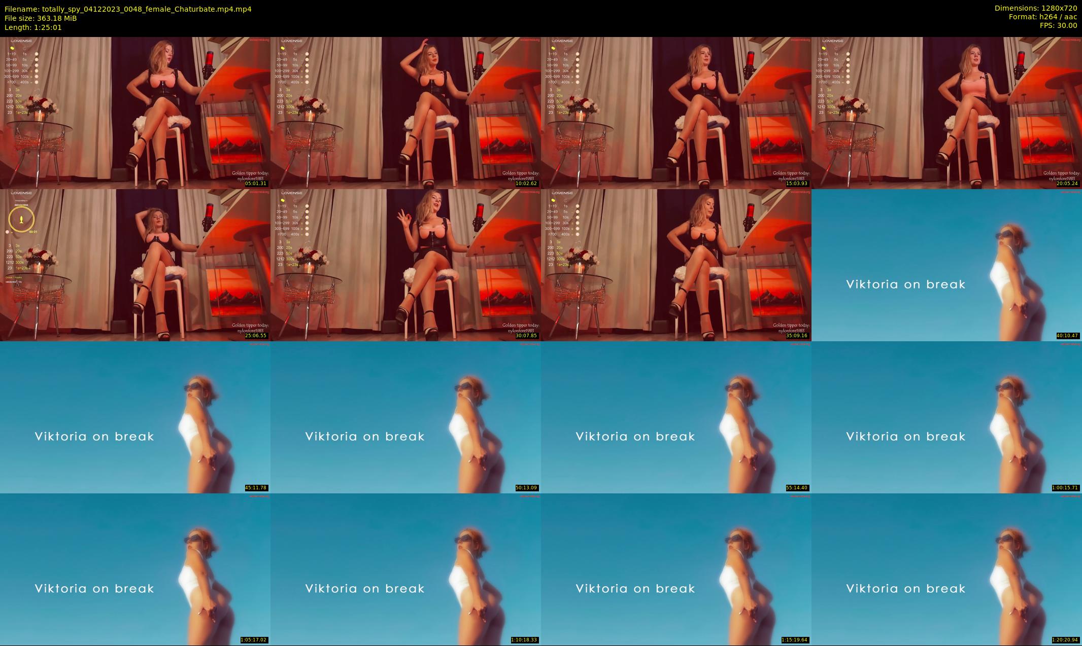 totally_spy — 86 minute Chaturbate female cam show recording, 720p, Dec 4, 2023