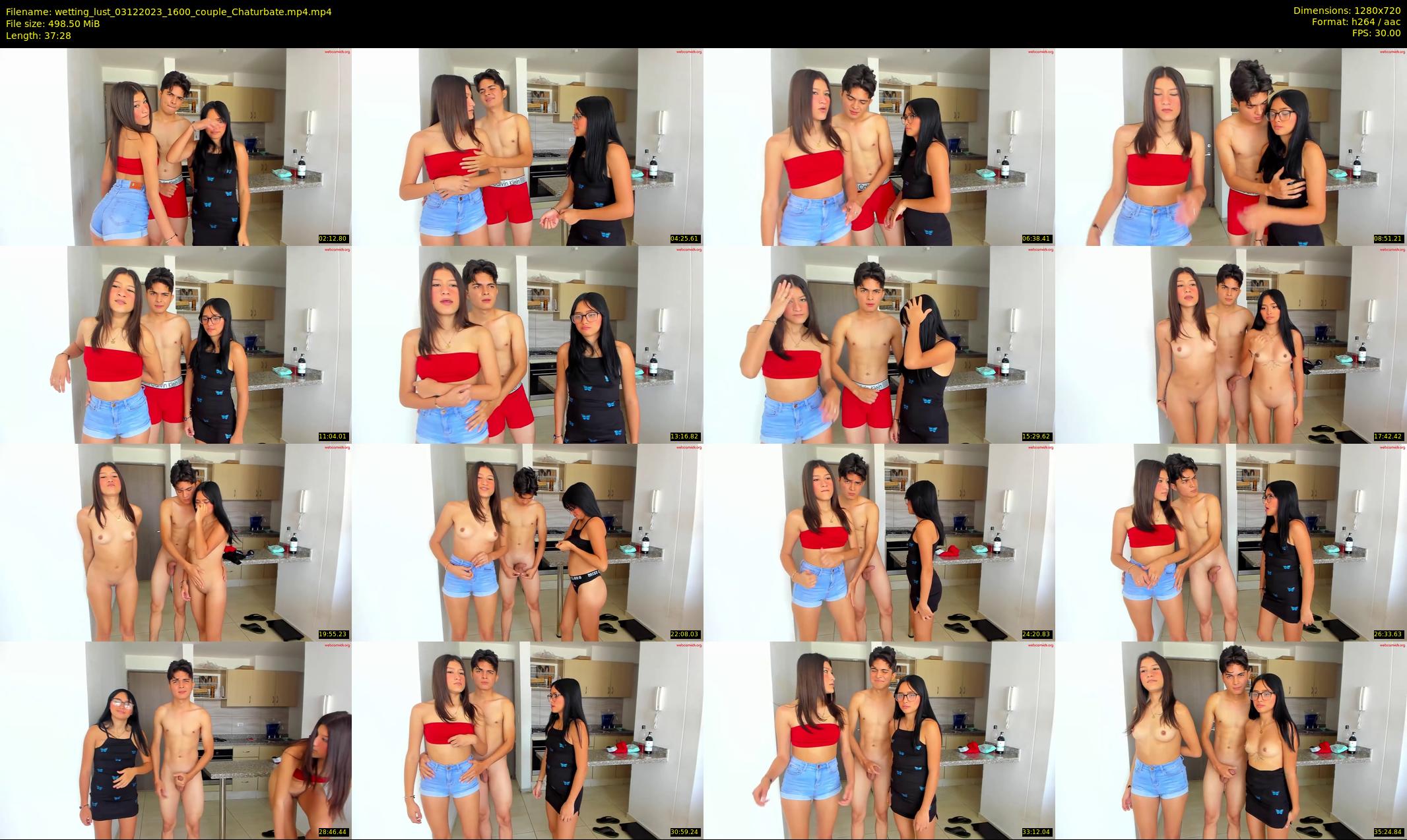 wetting_lust — 38 minute Chaturbate couple cam show recording, 720p, Dec 3, 2023