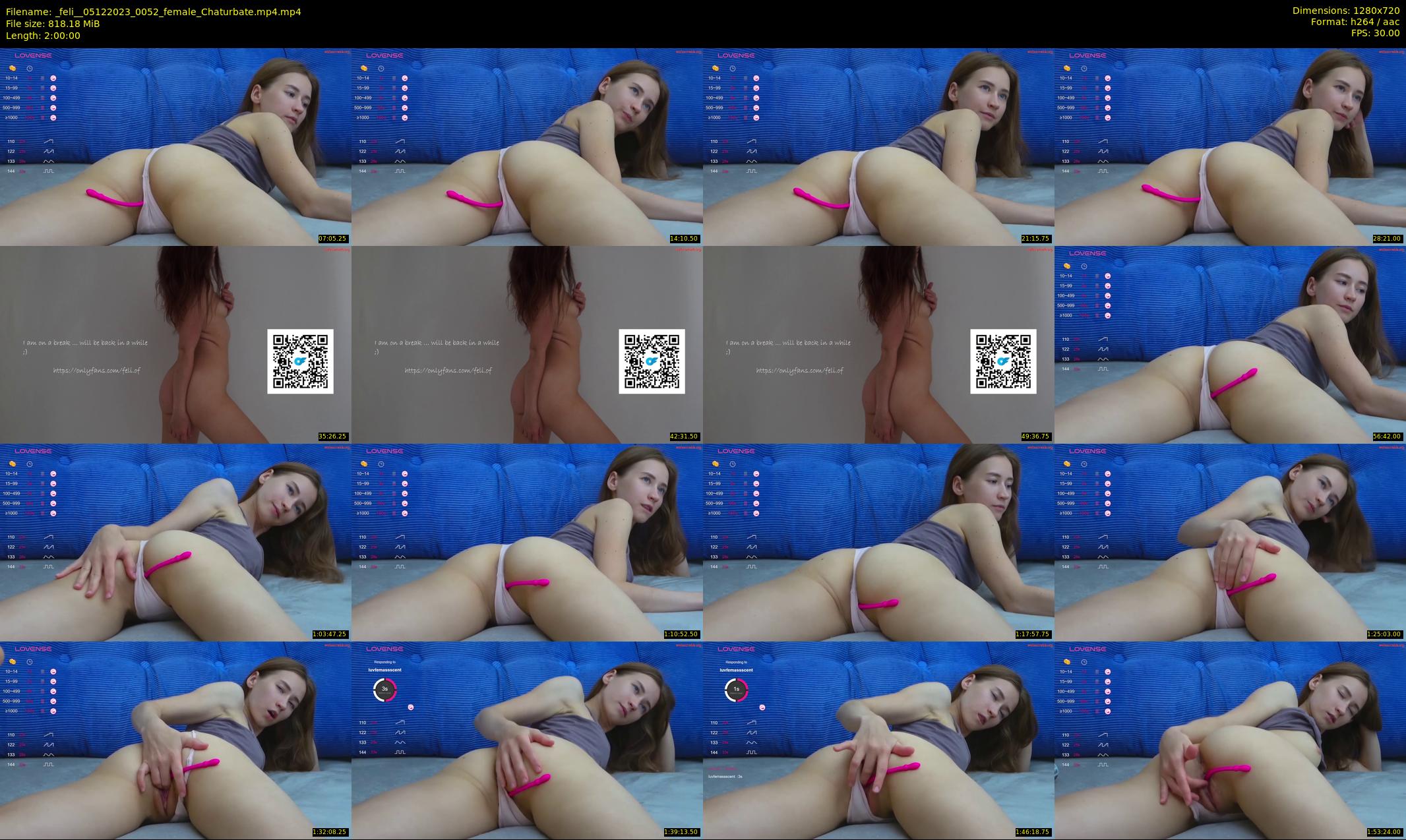 _feli_ — 120 minute Chaturbate female cam show recording, 720p, Dec 5, 2023