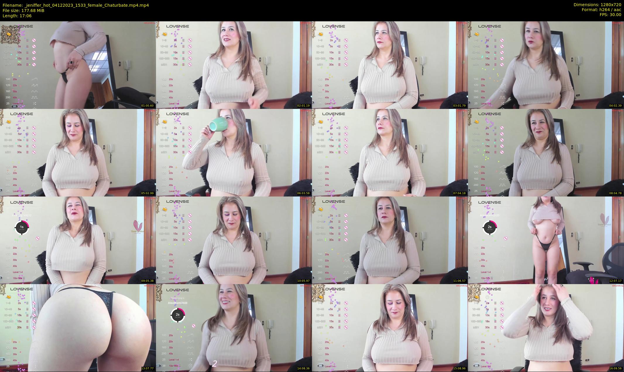 _jeniffer_hot — 18 minute Chaturbate female cam show recording, 720p, Dec 4, 2023
