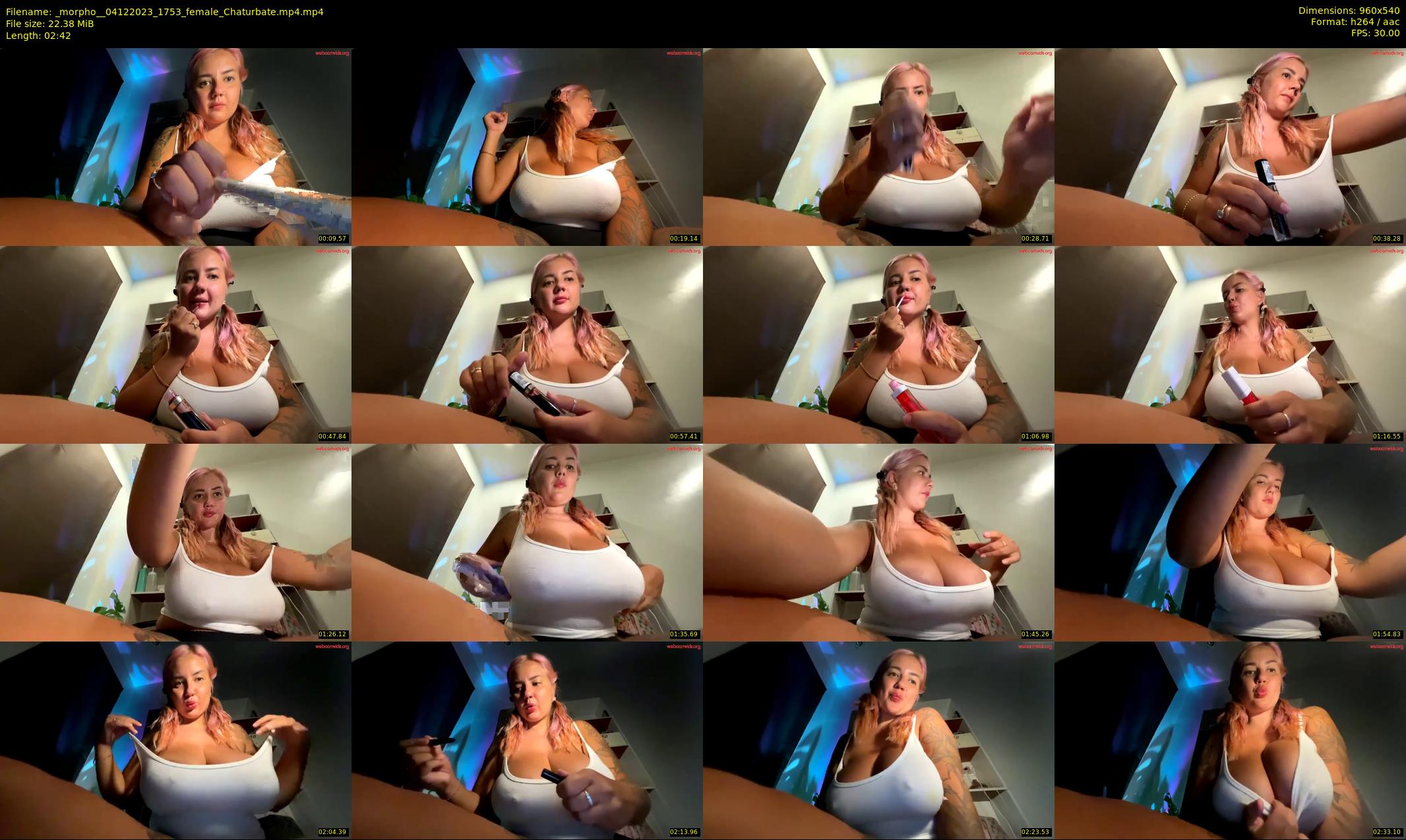_morpho_ — 3 minute Chaturbate female cam show recording, 480p, Dec 4, 2023
