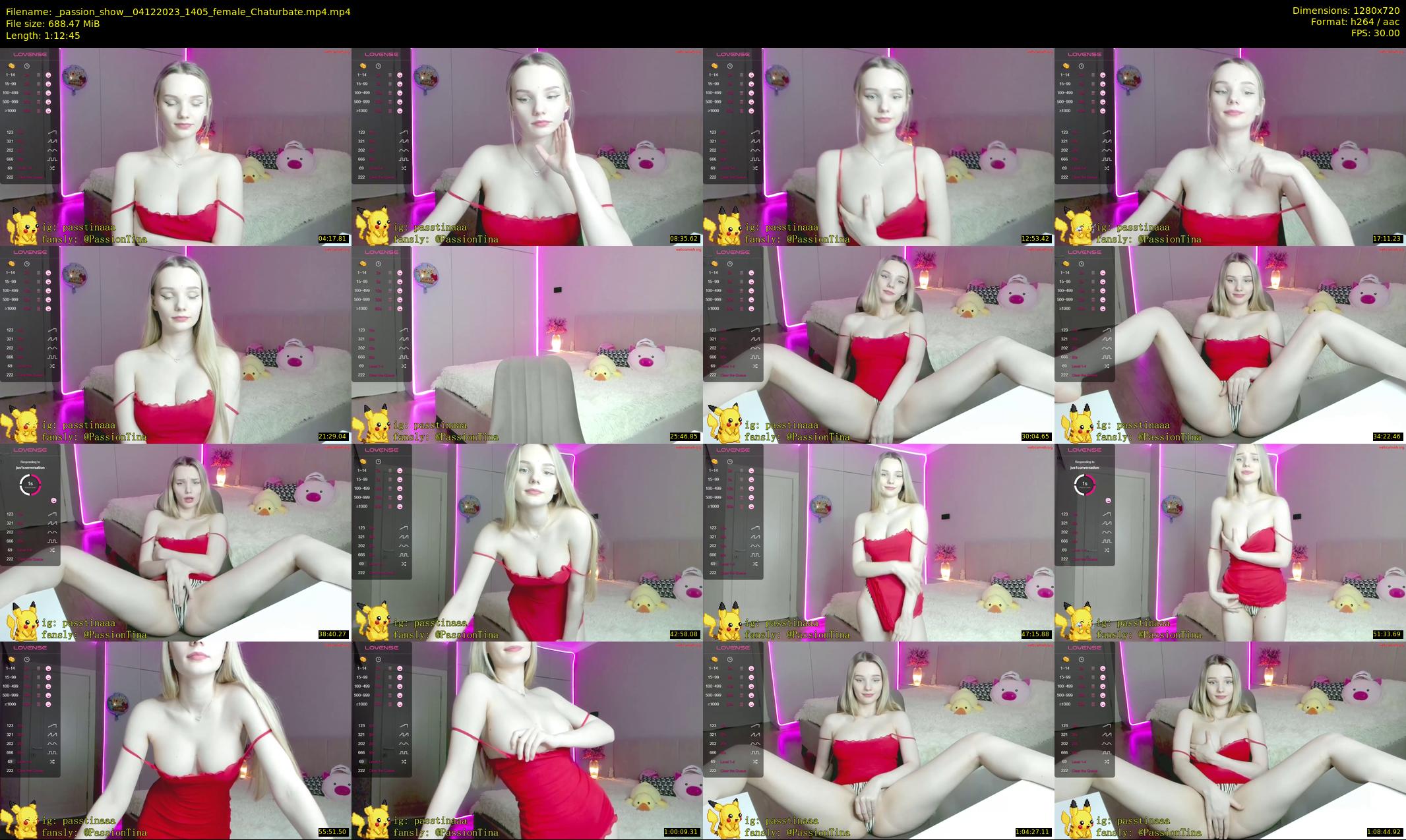 _passion_show_ — 73 minute Chaturbate couple cam show recording, 720p, Dec 4, 2023