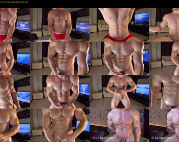adam_muscle_ — 56 minute Chaturbate male cam show recording, 720p, Dec 4, 2023