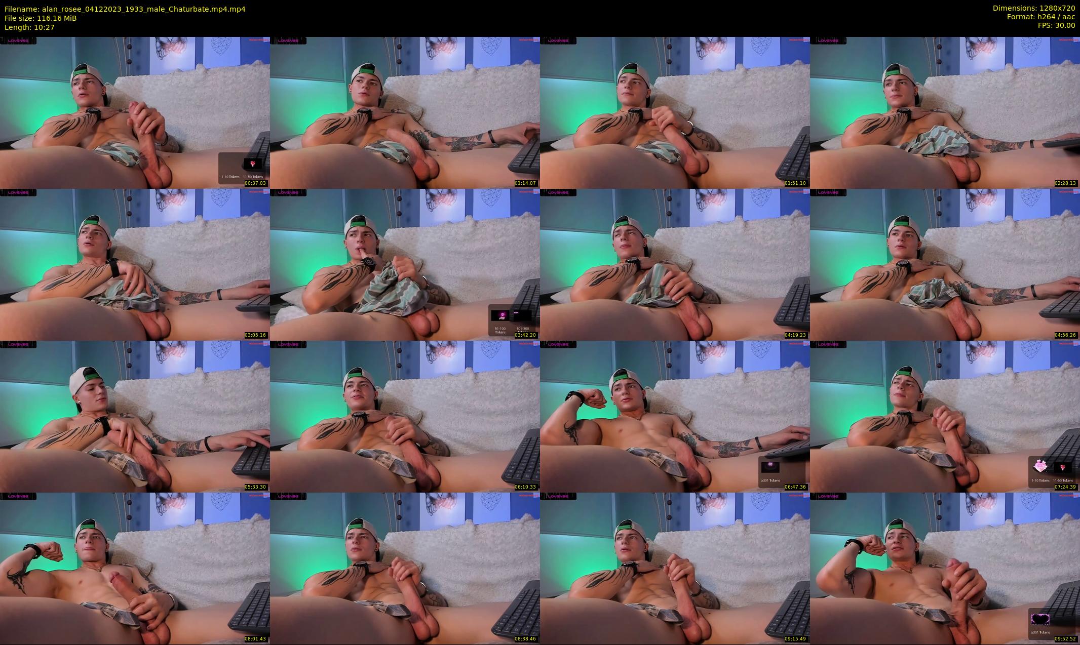 alan_rosee — 11 minute Chaturbate male cam show recording, 720p, Dec 4, 2023